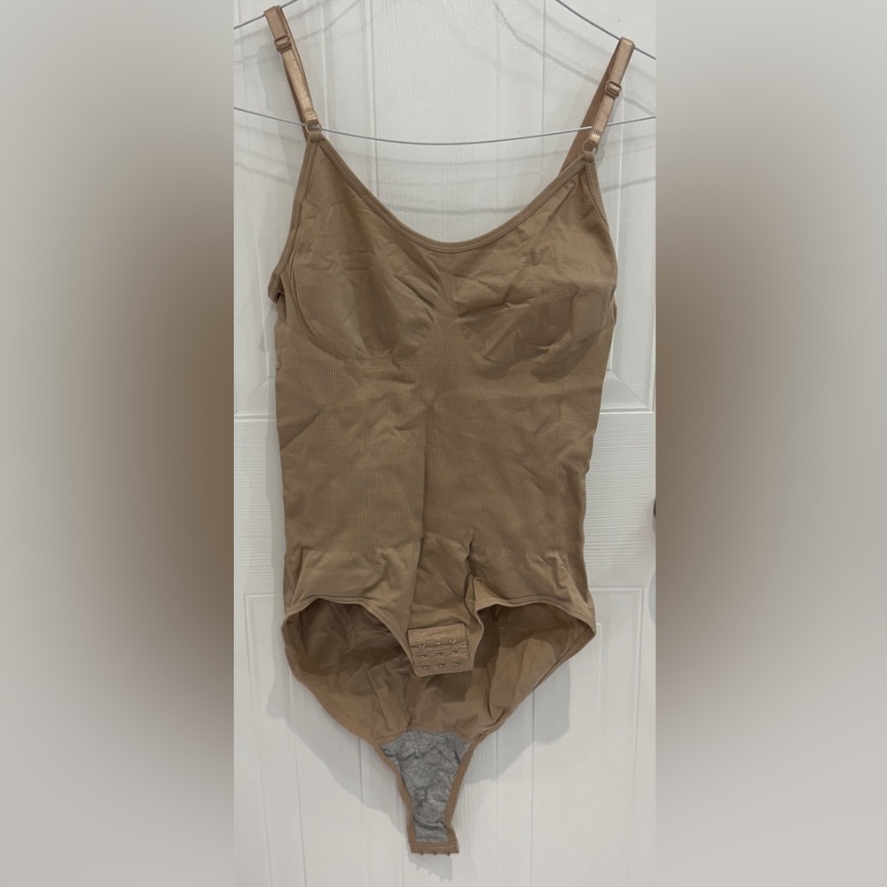Women's Tan Bodysuit